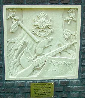 Sherwood Foresters Memorial, Passchendaele Museum Sherwood Foresters Memorial, Passchendaele Museum