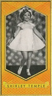 Shirley Temple Prints: SHIRLEY TEMPLE Print, circa 1930s
