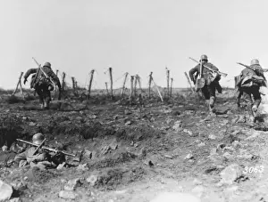 WWI German Shock Troops Print at Sedan