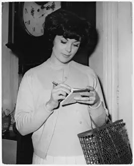 Historical Domestic Scene Prints: Shopping List