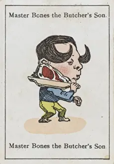 Master Bones the Butcher's Son Print, 1861