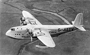 Short S23 Empire Flying Boat G-AETV Coriolanu Short S23 Empire Flying Boat G-AETV Coriolanu