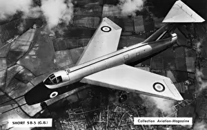 British Military Jets Prints: SHORT SB-5