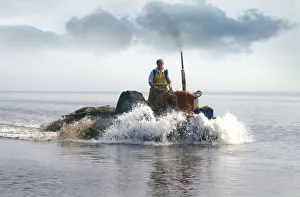 Shrimp fisherman, Flookborough, Morecambe Bay - 2 Shrimp fisherman, Flookborough, Morecambe Bay - 2