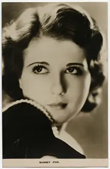 American Performing Artists Prints: Sidney Fox