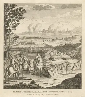 Siege Warfare Tactics Prints: Siege of Barcelona