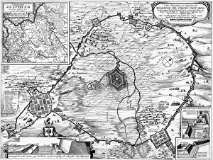 Siege of Groll Print, 1627