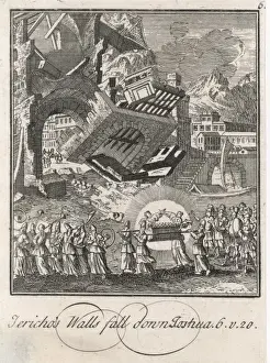 Biblical Battle Scenes Prints: Siege of Jericho