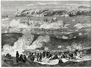 Siege of Sebastopol (Sevastopol), Crimean War. Date: 1854-1855 Siege of Sebastopol (Sevastopol), Crimean War. Date: 1854-1855