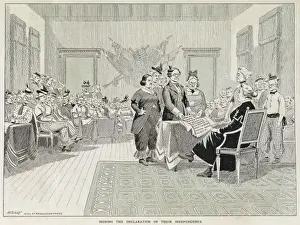 1911 Print: Women's Declaration of Independence