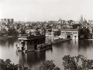 Sikh Golden Temple at Amritsar, India, circa 1890 Sikh Golden Temple at Amritsar, India, circa 1890