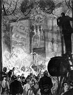 A Silver ballet at the Negresco Hotel on the Riviera A Silver ballet at the Negresco Hotel on the Riviera