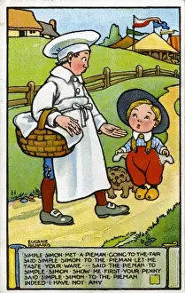 Simple Simon Print, 20th century