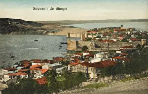 Turkey Prints: Sinop, Turkey - A Print of the Historic Black Sea Coast