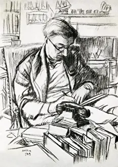 Historical Figure Profile Prints: Sir Alan Patrick Herbert