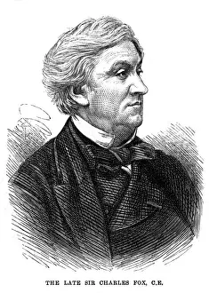 Historical Figures In Engineering Prints: Sir Charles Fox - 2