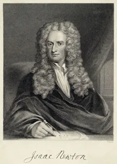 Sir Isaac Newton, English mathematician Sir Isaac Newton, English mathematician