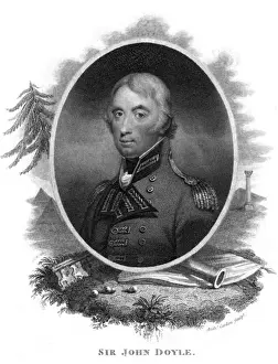 British Military Commanders Prints: Sir John Doyle