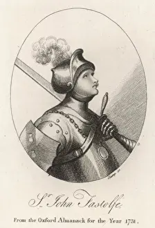 English Soldier History Prints: Sir John Fastolf