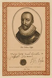 Historical Figures UK Prints: Sir John Ogle