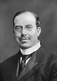 Sir Oswald Stoll Theatrical Impresario Print 1866-1942