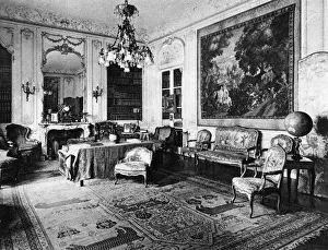 Sir Philip Sassoon's home, 25 Park Lane: the library Sir Philip Sassoon's home, 25 Park Lane: the library