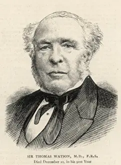 Medical Practitioner History Prints: Sir Thomas Watson