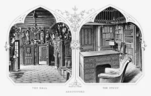 Sir Walter Scott - Abbotsford - Two Pic Sir Walter Scott - Abbotsford - Two Pic