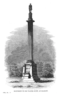 Sir Walter Scott - Glasgow - Monument Sir Walter Scott - Glasgow - Monument