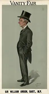 Vanity Fair Spy Portraits Prints: Sir William Anson