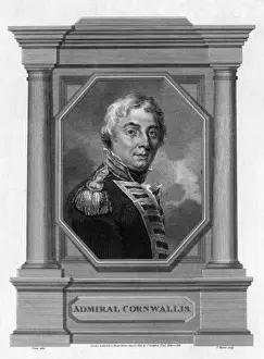 Sir William Cornwallis Print, 1744-1819