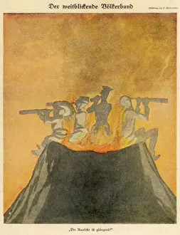Sitting on a Volcano Print