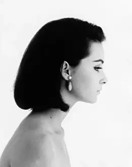 Late 1960s Brunette Portrait Print
