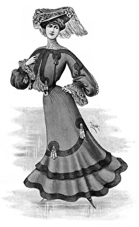 A skating costume, 1903 A skating costume, 1903