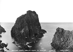 Ireland Coastal Views Prints: Skeildon Stack, Cliffs of Malen, Co. Donegal