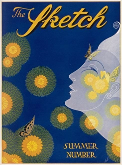 The Sketch Summer Number front cover, 1933 The Sketch Summer Number front cover, 1933