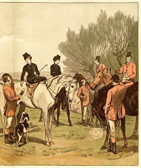Sketches in the Hunting Field - The Finish Sketches in the Hunting Field - The Finish