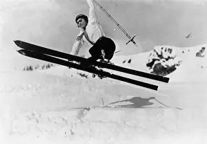 Winter Sport Photography Prints: SKI JUMP