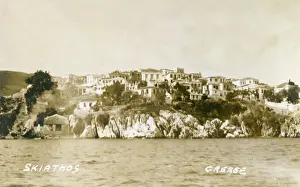 Historical Greek Architecture Prints: Skiathos, Greece
