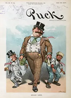 Puck Magazine Cartoons Online Prints: Skilled labor