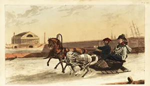 Sleigh used in winter by Alexander Emperor of Russia Sleigh used in winter by Alexander Emperor of Russia