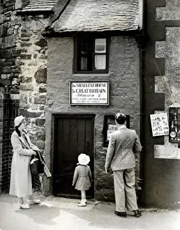 Smallest house in Great Britain, Conwy, Wales Smallest house in Great Britain, Conwy, Wales