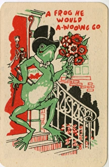 Snap card - A frog he would a-wooing go Snap card - A frog he would a-wooing go