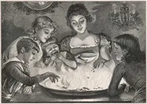 Snapdragon Print, 19th-century illustration