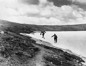 Snow in June Print: Scafell Pike, England, 1950s