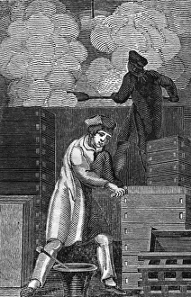 Early 19th Century Soap Boiler Print, 1827
