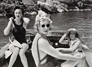 Society on a speedboat at Monte Carlo Society on a speedboat at Monte Carlo
