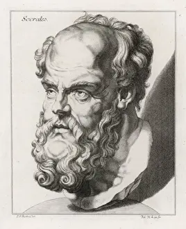Famous Philosophers Of Greece Prints: Socrates