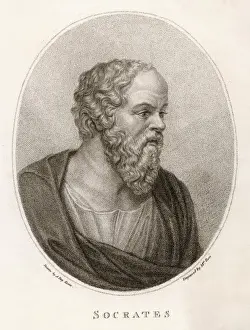 Prints of SOCRATES Athenian philosopher Greece Prints: Print of Socrates, Athenian philosopher