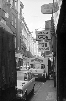Soho, London - Peter Street and Wardour Street W1 Soho, London - Peter Street and Wardour Street W1